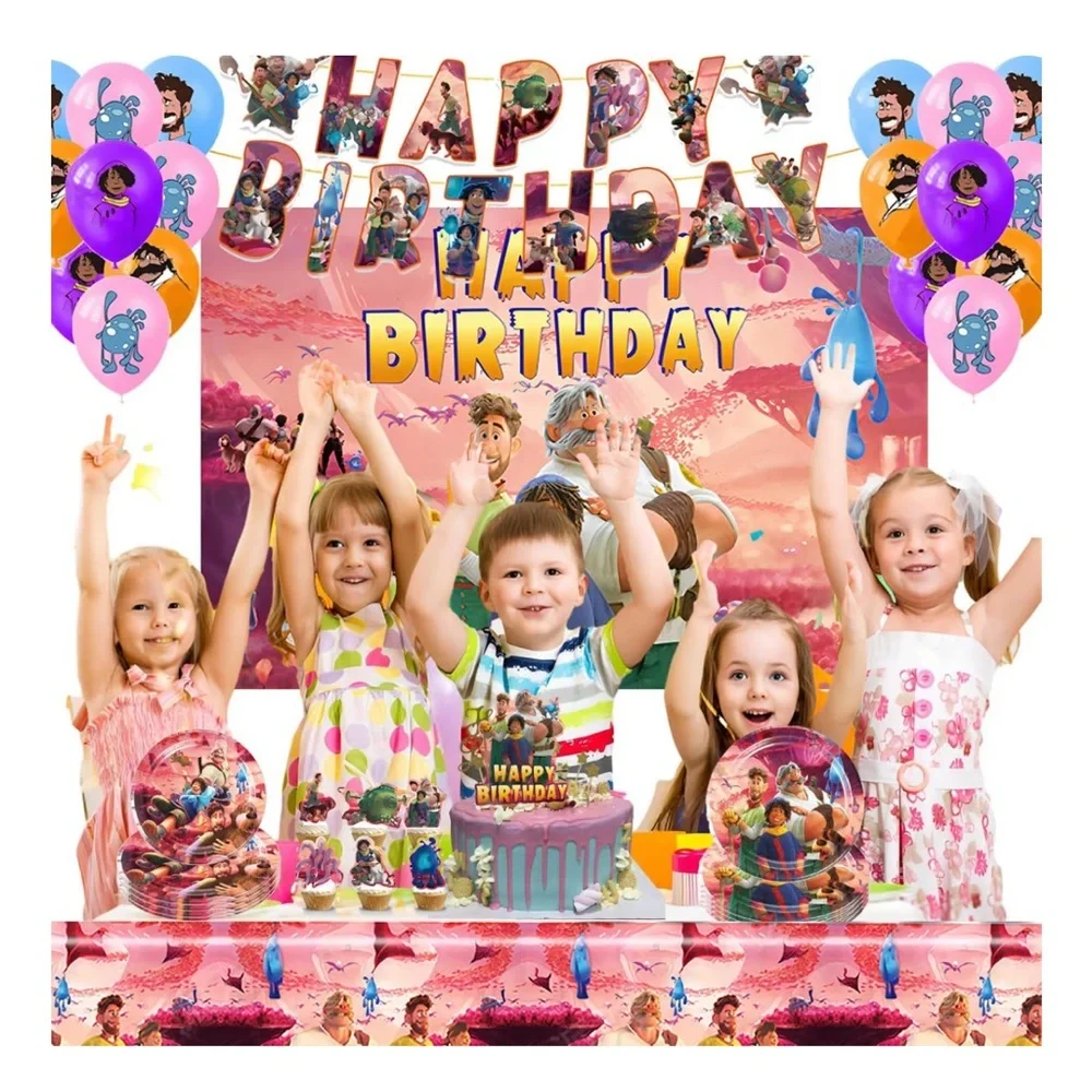 Strange World Complete Birthday Party Tableware & Decor, Set for 10